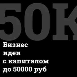 Бизнес идеи с вложениями до 50000 рублей